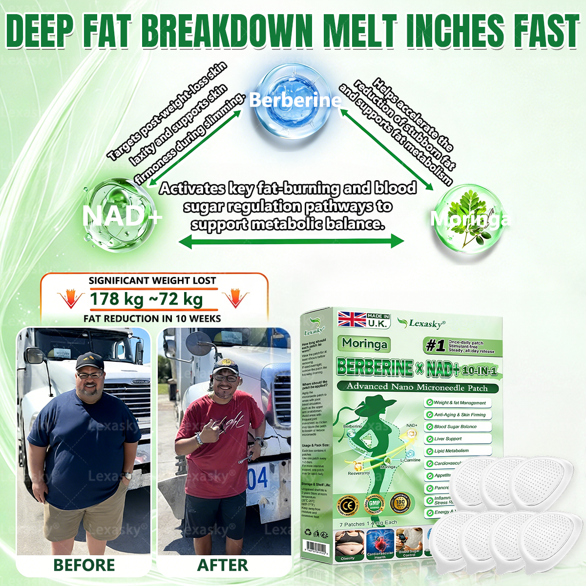 🎁 𝐋𝐞𝐱𝐚𝐬𝐤𝐲® – Only 5 boxes left! We’re giving you an extra 80% off. Get back in shape and feel healthier.Miss this now, and you won’t get another chance until next year.
